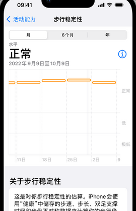 莲都iPhone手机维修如何在iPhone开启'步行稳定性通知'