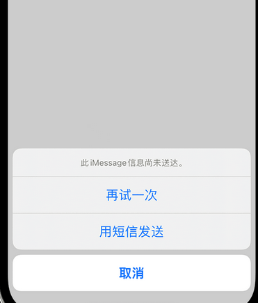 莲都apple维修iPhone上无法正常发送iMessage信息