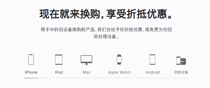 莲都苹果手机维修分享iPhone以旧换新的去处 